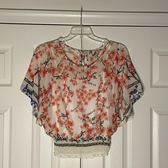 Poncho Top Knit Blouse - Picture 3 of 8